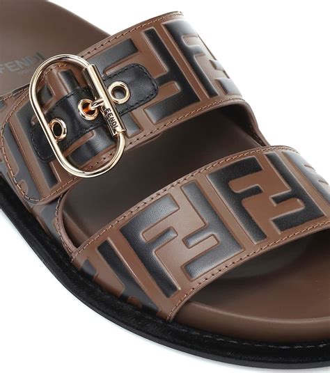 fendi women's sandals|Fendi Birkenstock style sandals.